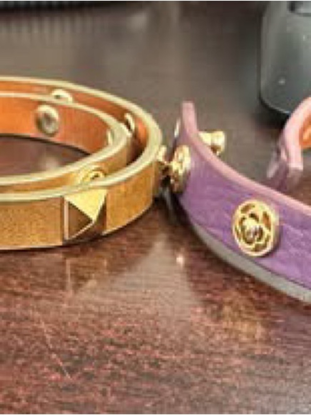 Stella & Dot leather wrap bracelets